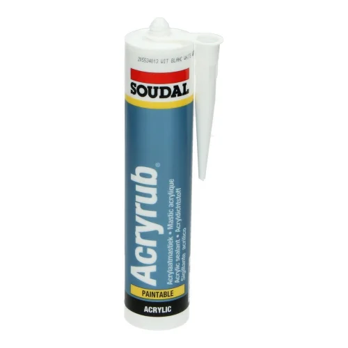 Snelle Levering Soudal Acryrub Acrylkit Wit